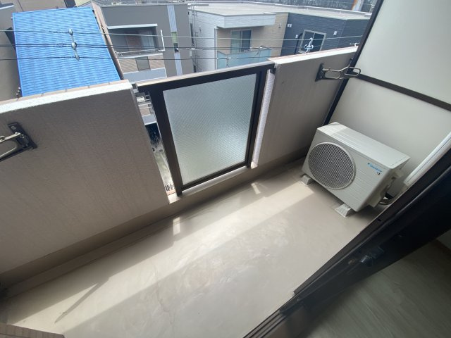 ミシェール住之江のバルコニー