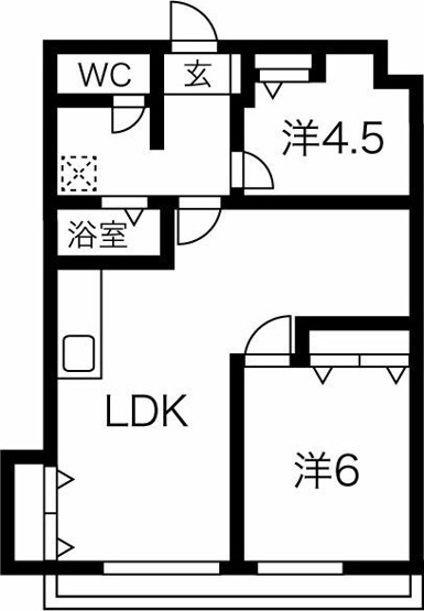【間取り】 | Kスクエアサウス