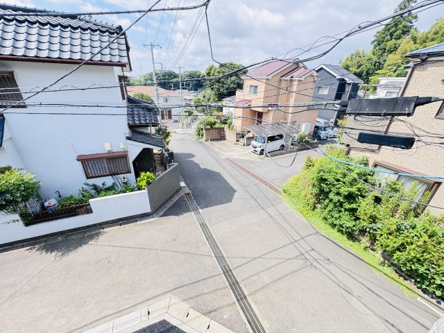 我孫子市中峠新築戸建（中峠第25）の展望|バルコニーより南側眺望・南道路で日当たり良好♪