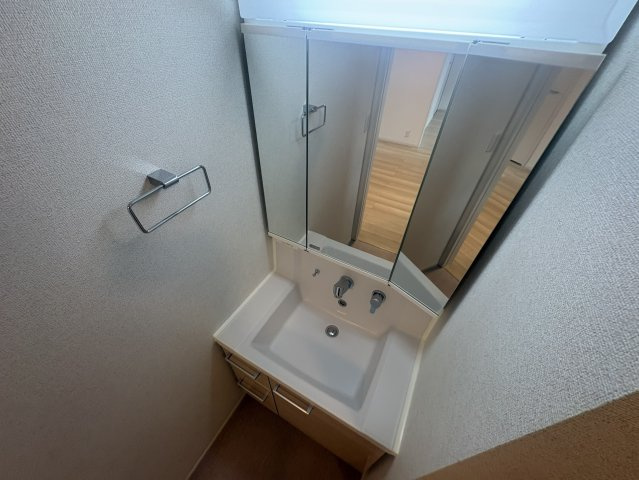 プラム江坂の洗面所