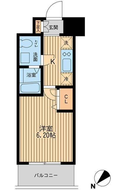 エコロジー潮見レジデンスの間取り