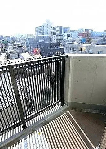 グランジット森下のバルコニー