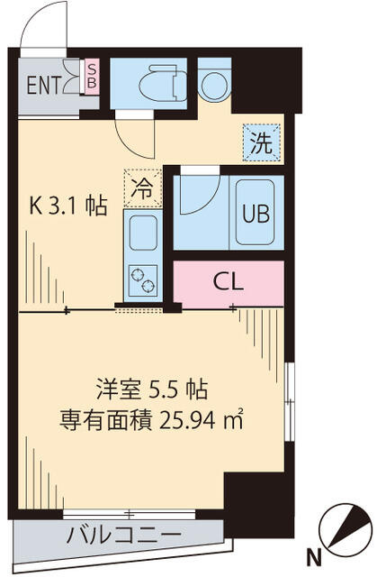 ｃｏｍｏｄｏの間取り