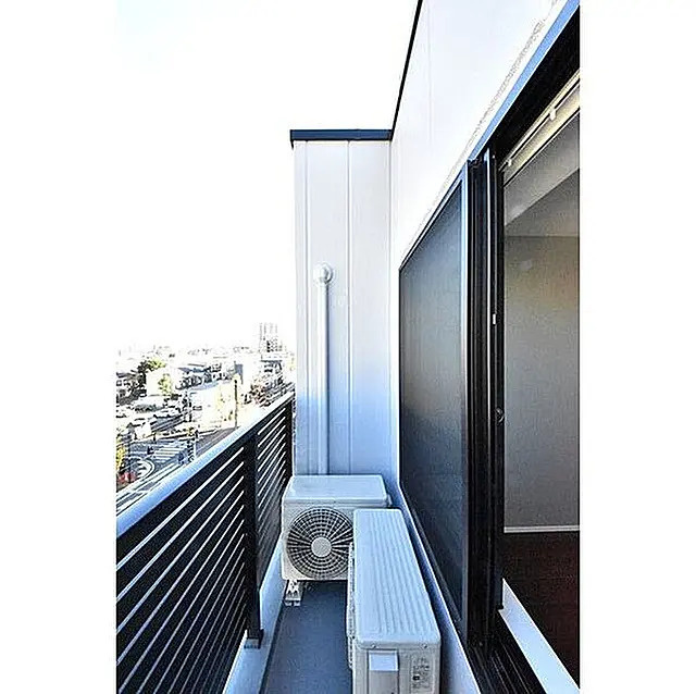 マリエッタ町屋のバルコニー