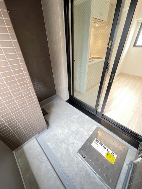 ディアレイシャス錦糸町のバルコニー