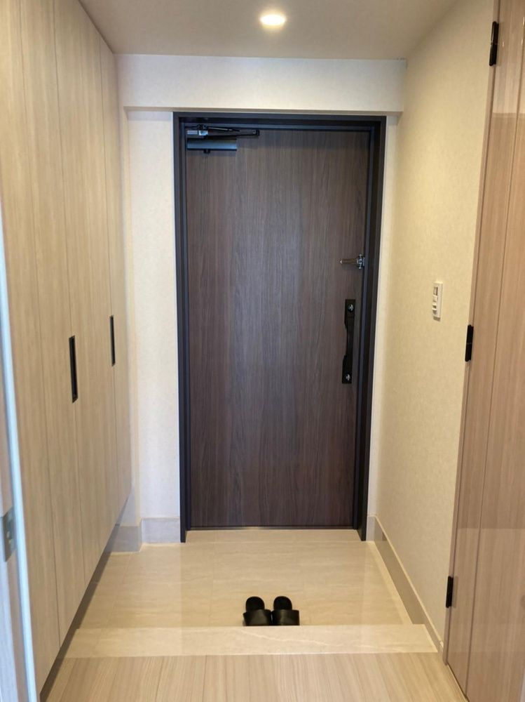 コノート茗荷谷の玄関