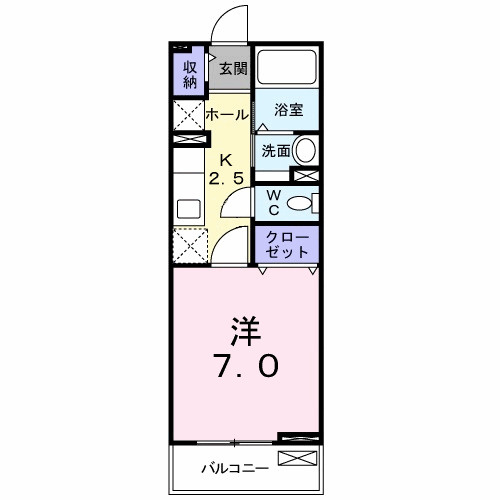 ノイ．グランツ　Ｍ．Ⅱの間取り