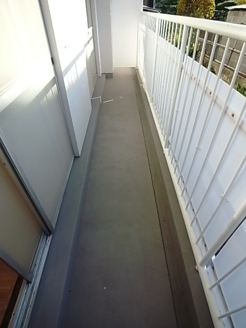 西宮市下大市東町の賃貸マンションのバルコニー