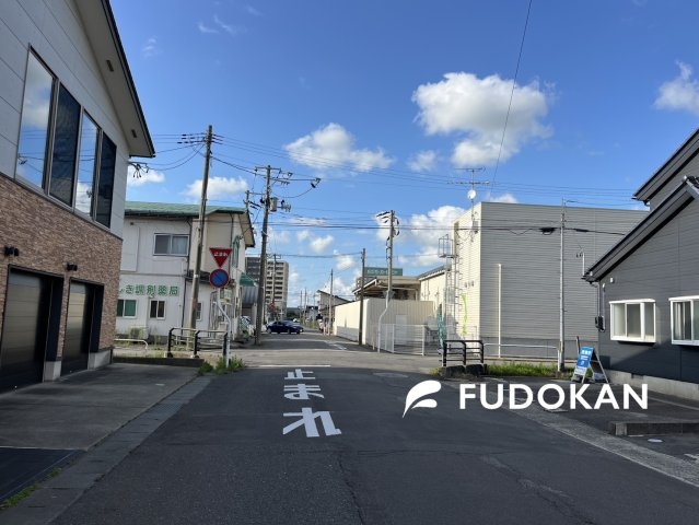 鶴岡市錦町【中古住宅】の前面道路含む現地写真|前面道路