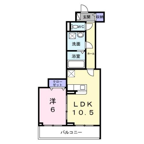 【間取り】 | ユニゾン安満　Ａ棟
