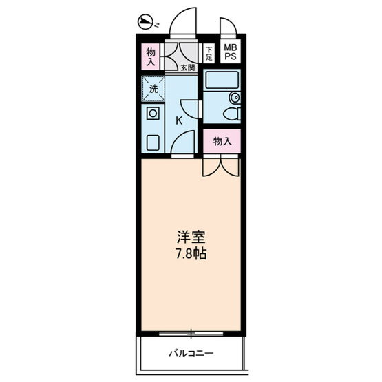 【間取り】 | セザール清瀬中央公園