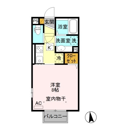 Ｈａｎａ Ｓａｋｕの間取り
