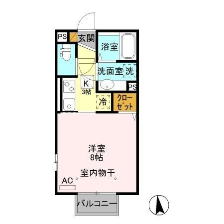 Ｈａｎａ Ｓａｋｕの間取り