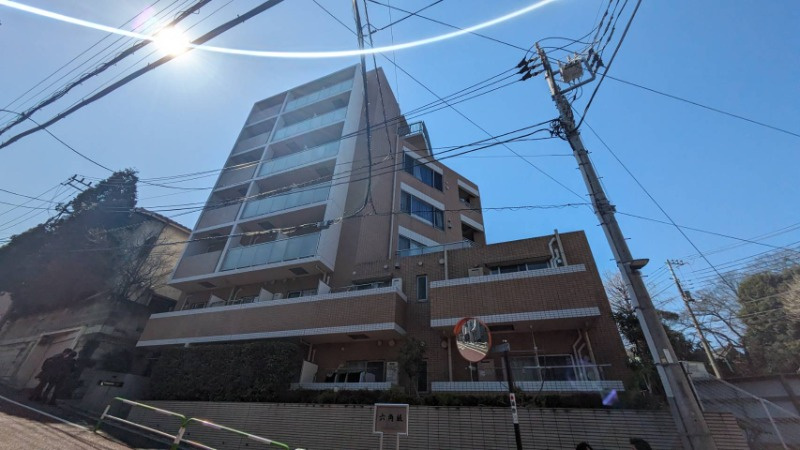文京区小石川２丁目の賃貸マンションの外観