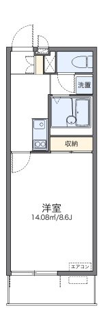 レオネクストひまわりⅡの間取り