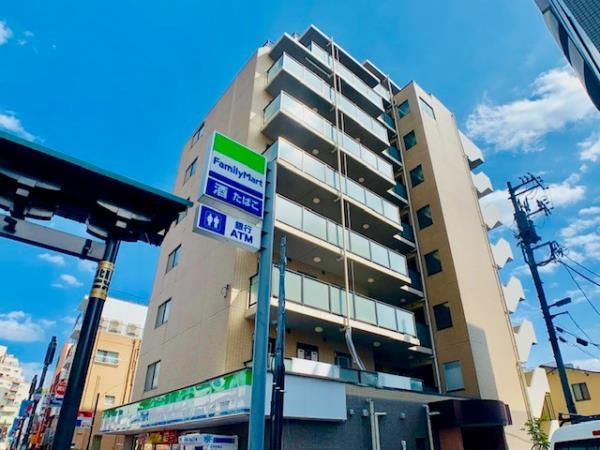 北品川アパートメントの外観
