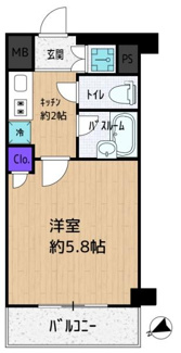 【間取り】 | ルーブル中村橋弐番館／ルーブルナカムラバシニバンカン