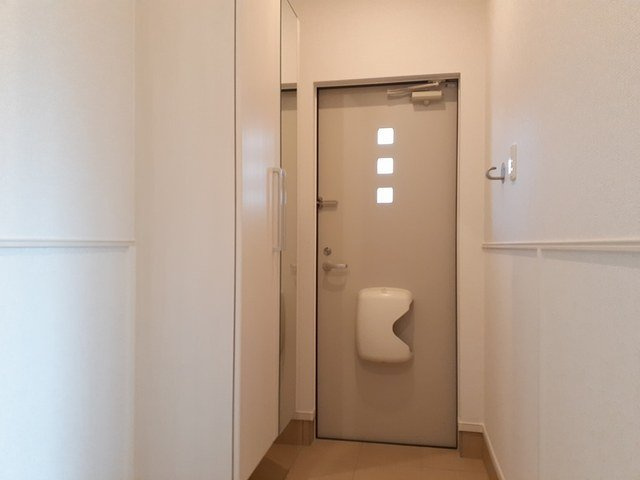 ベルモア長附の玄関|毎日通る玄関はこちらです