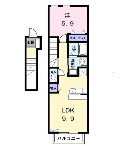 アンテノールの間取り