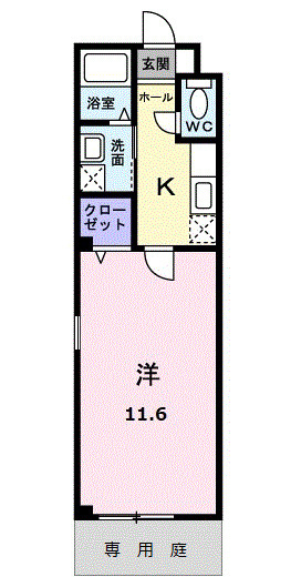 バイオレットの間取り