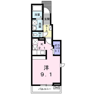 【間取り】 | Ｇｒｅｅｎ　Ｐａｒｋ　Ⅱ