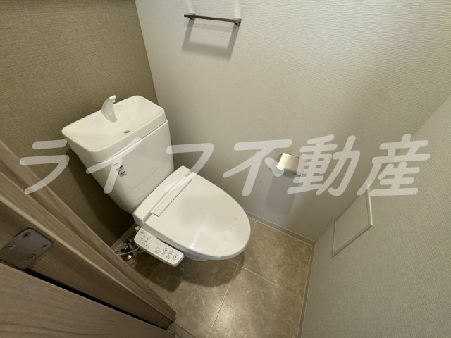 Metrosa深江橋のトイレ|清潔感のあるトイレです