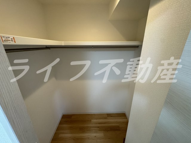 SOAR MORINOMIYAの収納|収納のためのスペースです