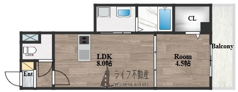 SOAR MORINOMIYAの間取り