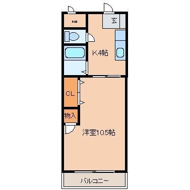 ウッドハウスⅡの間取り