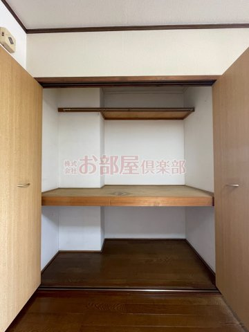 ウッドハウスⅡの収納|専用の収納スペースです
