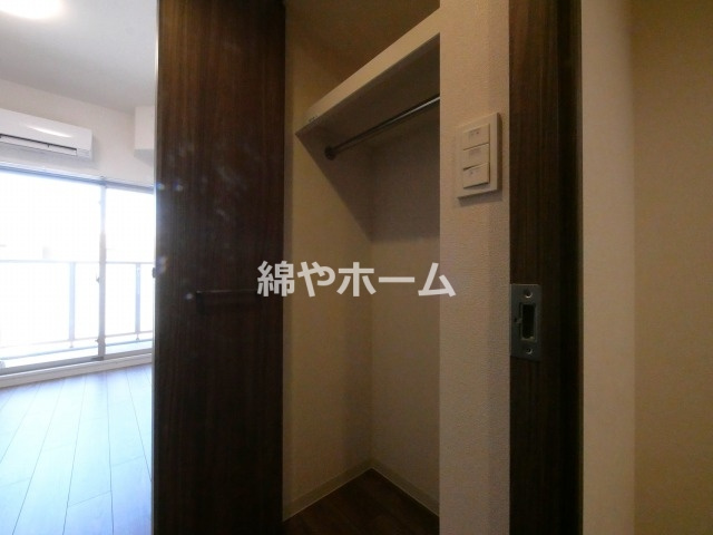 プレサンス桜川グロワールの収納|たっぷりとした収納スペースです