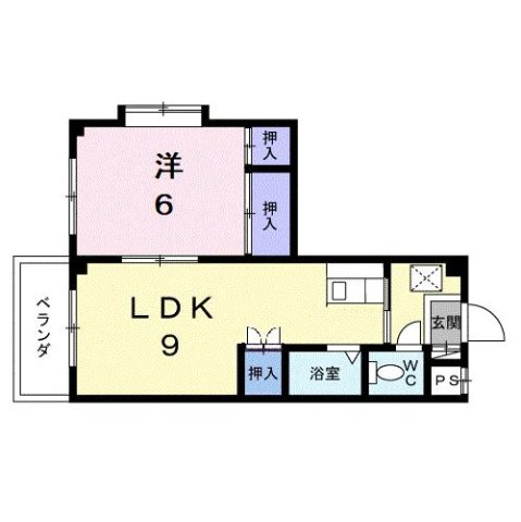 レジデンス家久の間取り