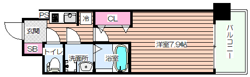 【間取り】 | アドバンス新大阪Ⅴ