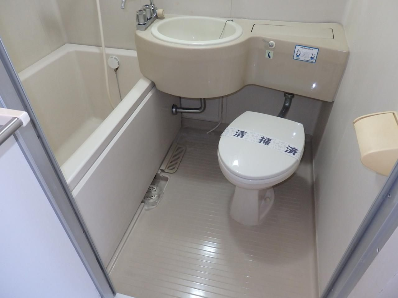 第１ＦＭクレセントマンションの浴室|風呂