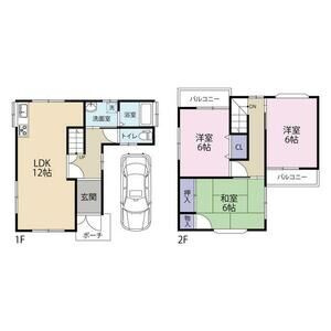 甲田５丁目戸建ての間取り