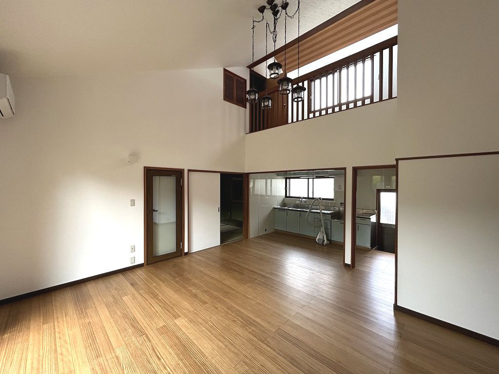 いの町枝川貸家の内装