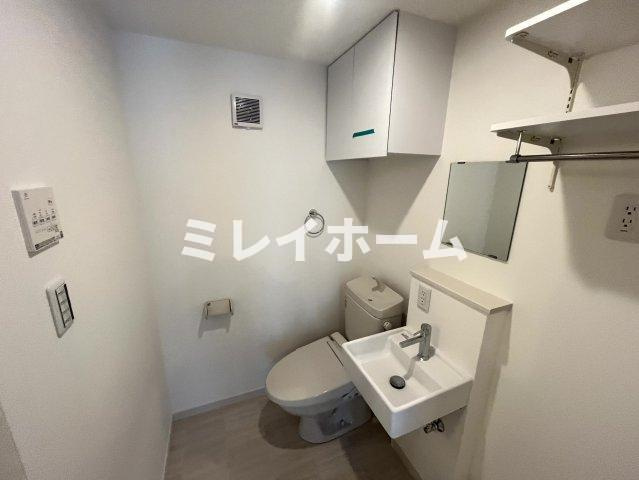 プレナ蒲田の独立洗面台