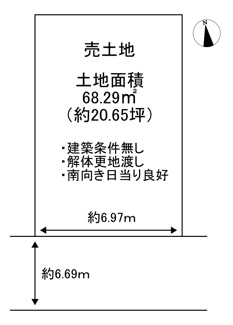 【土地図】 | 土師町５丁　売土地