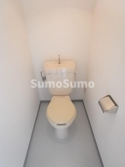 ハイツ菊水のトイレ|落ち着いた色調のトイレです