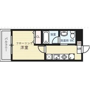 クレスティア天神サウスの間取り
