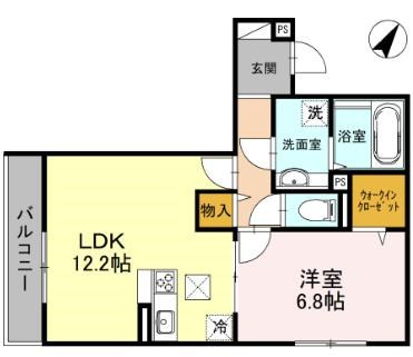 グレイスコート神戸住吉の間取り