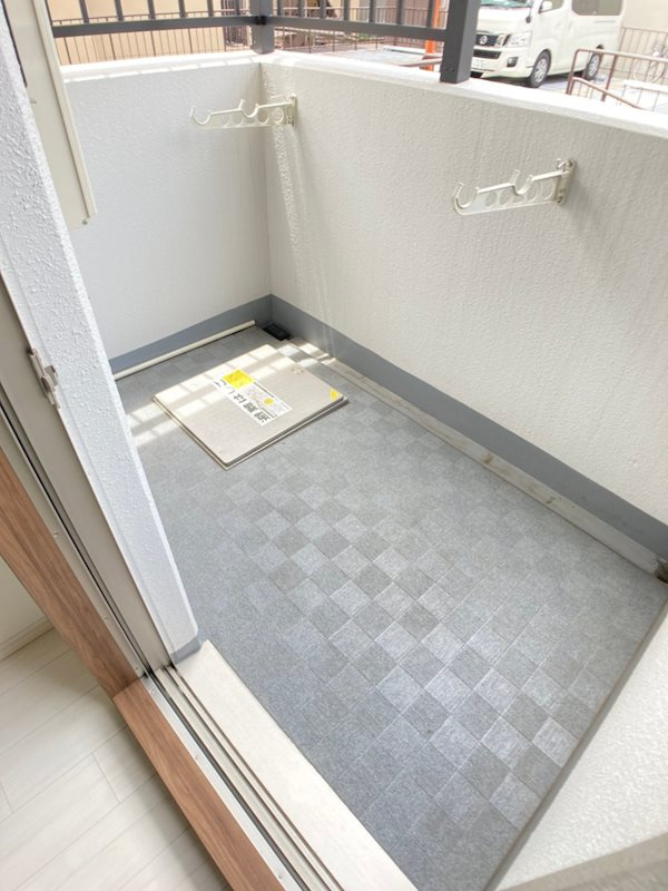 アール大阪グランデのバルコニー