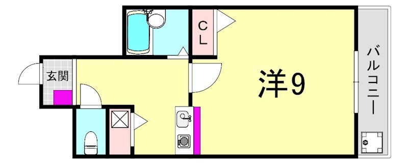 ヴェローナⅠの間取り