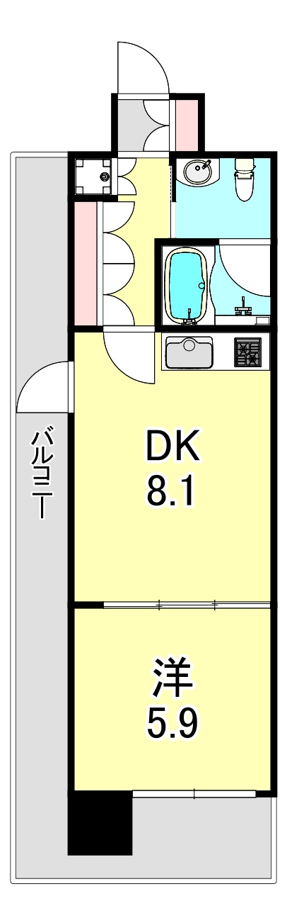 エグゼレジデンスタワーの間取り