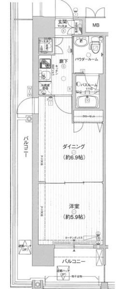 エグゼレジデンスタワーの間取り