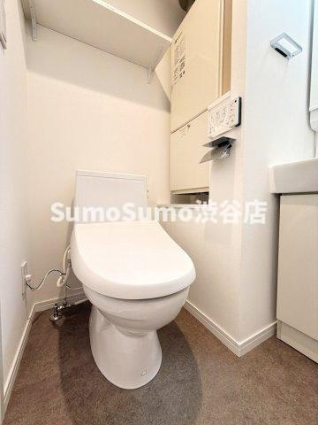 NOZOMIO祐天寺のトイレ|コンパクトで使いやすいトイレです