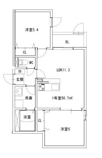 Il・Soldiの間取り