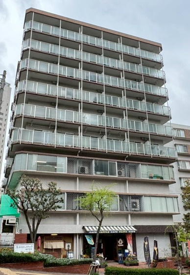 山手ダイヤハイツB棟の外観
