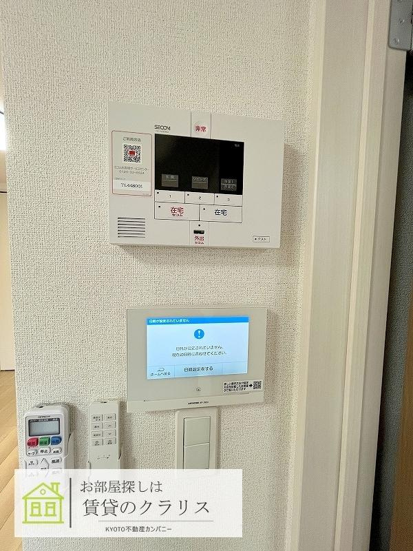 クレメント上桂のセキュリティ