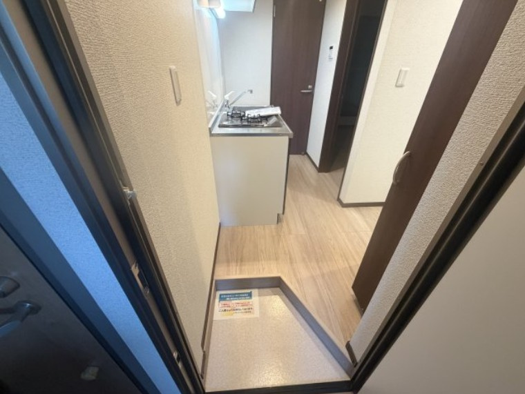 アズリア岩槻の玄関